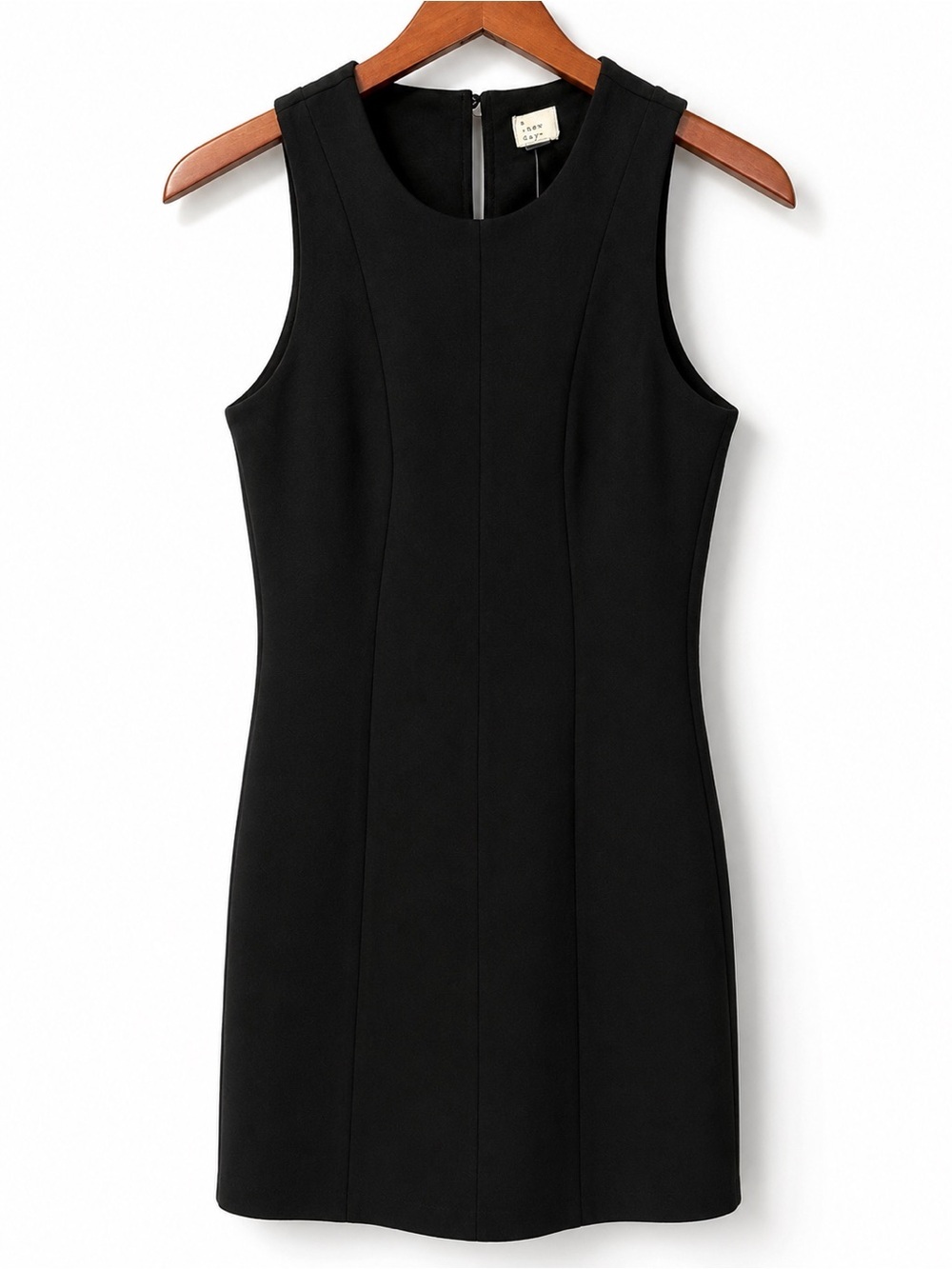 A New Day Black Sleeveless Mini Dress NWT Size 8